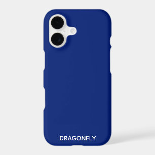 Dragonfly blue color name iPhone 17 case