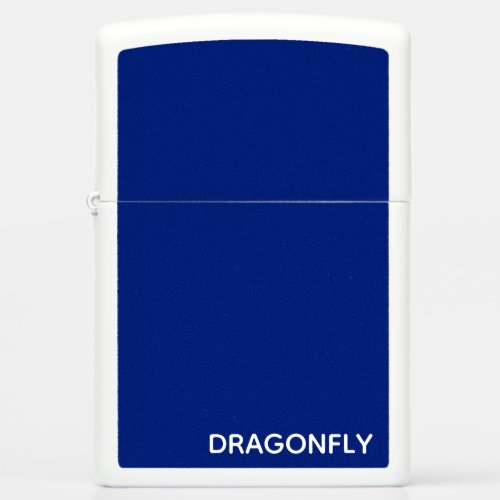 Dragonfly blue color name zippo lighter
