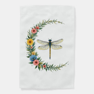 Dragonfly Boho Crescent Moon Peace Sign Hippie Dra