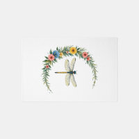 Dragonfly Boho Crescent Moon Peace Sign Hippie Dra
