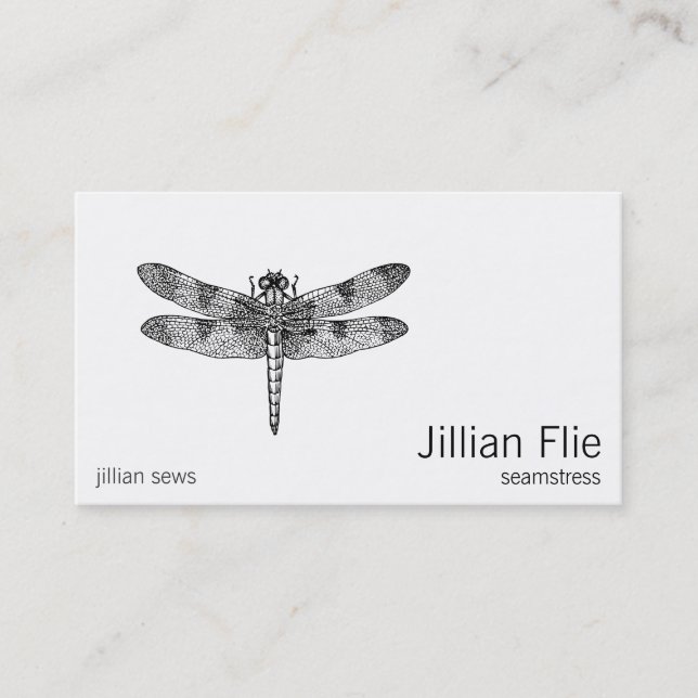 Dragonfly Business Card (Front)