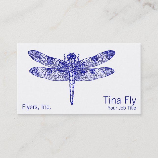 Dragonfly Business Card (Front)
