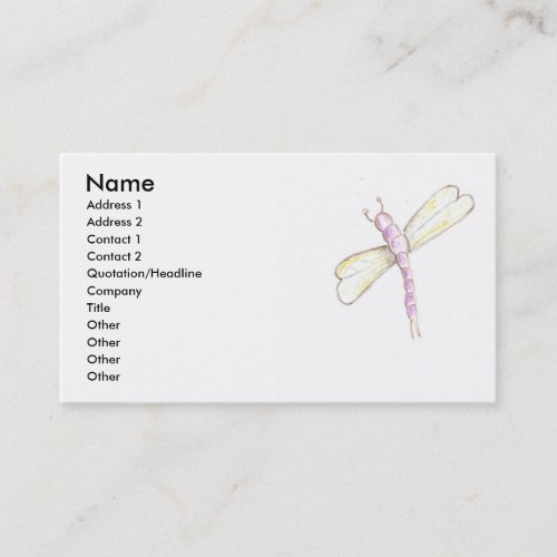DragonFly Business Cards