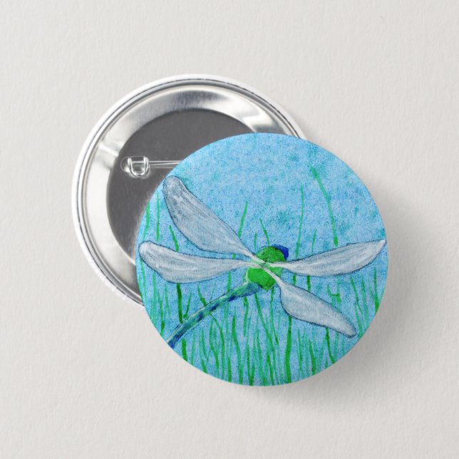 Dragonfly Button (Front & Back)