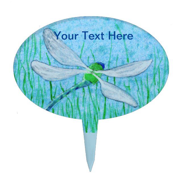 Dragonfly Cake Topper (Front)