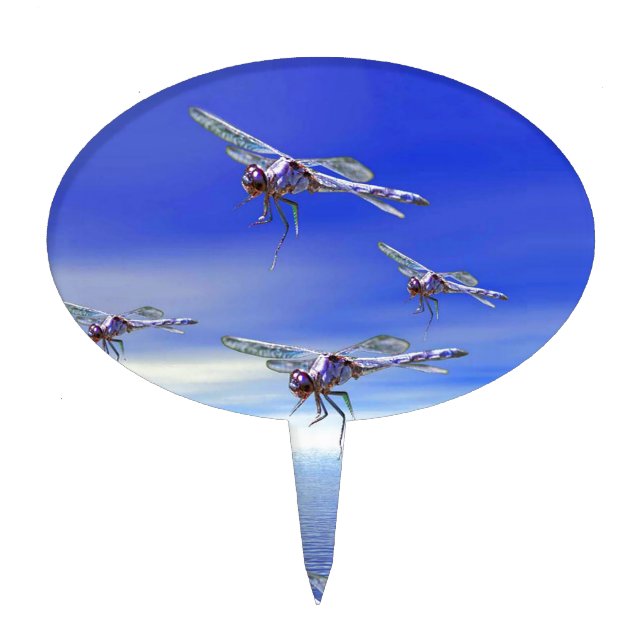 Dragonfly Cake Topper (Front)