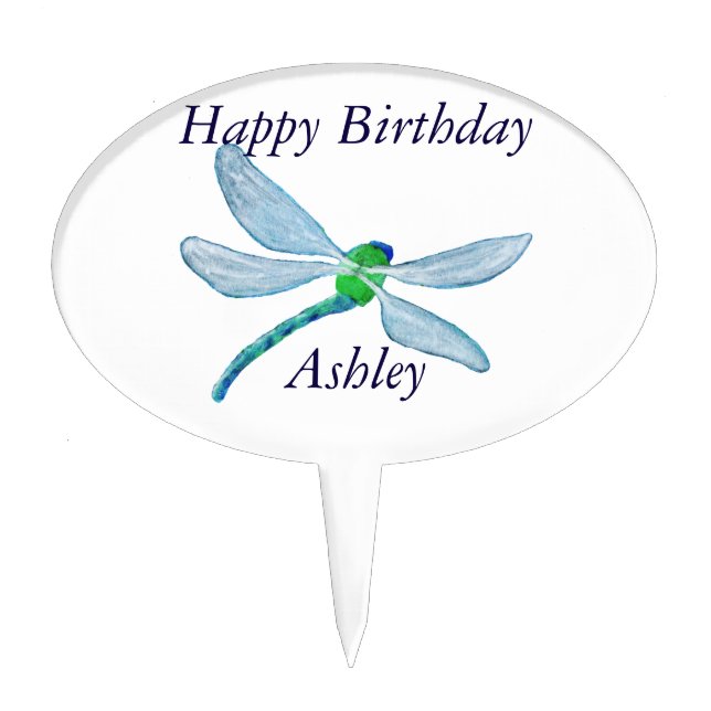 Dragonfly Cake Topper (Front)