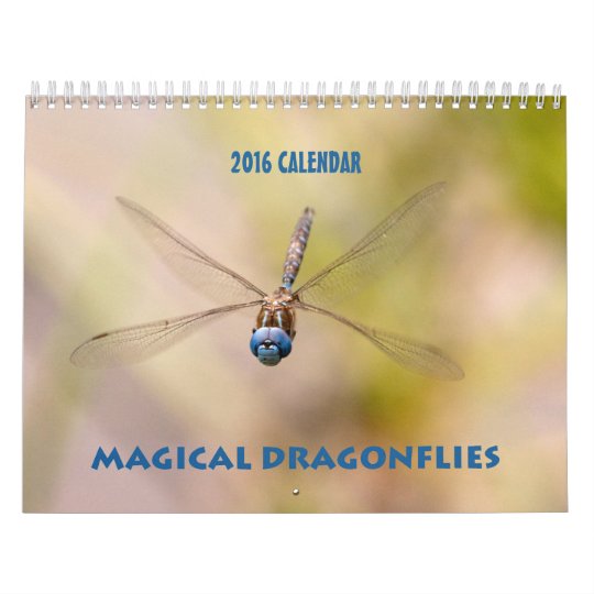 Dragonfly Calendar 2016 | Zazzle.com