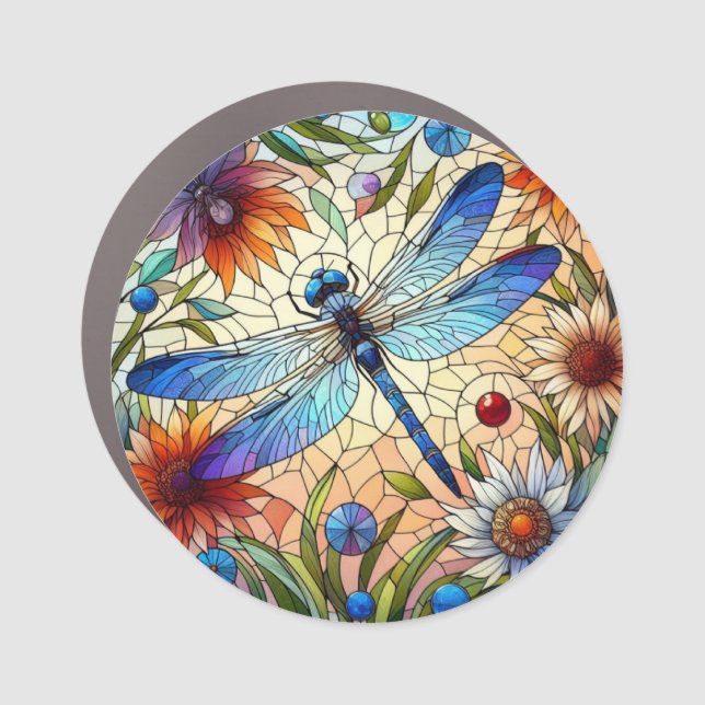 Dragonfly Car Magnet (Front)