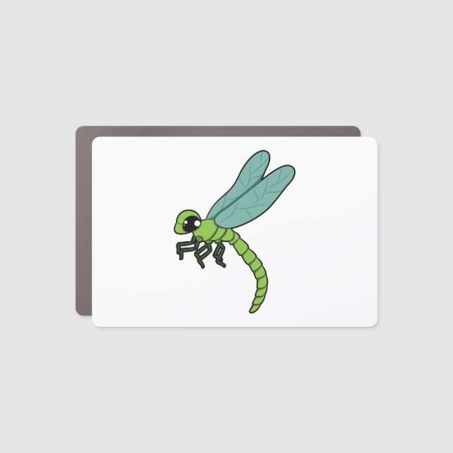 Dragonfly                          car magnet (Front)