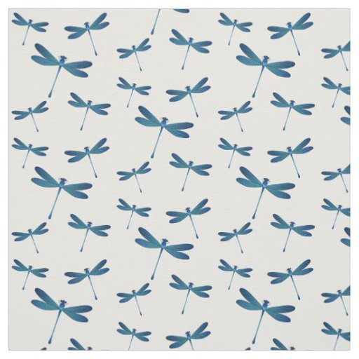 Dragonfly cartoon illustration fabric