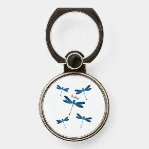 Dragonfly cartoon illustration phone ring stand