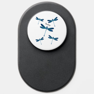 Dragonfly cartoon illustration PopSocket