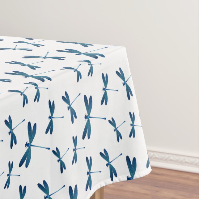 Dragonfly cartoon illustration  tablecloth (In Situ)