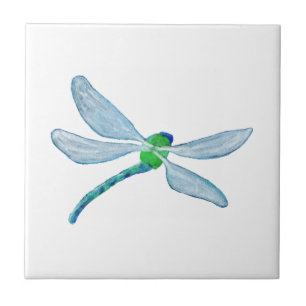 Dragonfly Ceramic Tile
