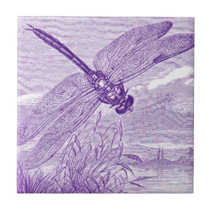 Dragonfly Ceramic Tile