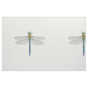 Dragonfly—choose color background! fabric