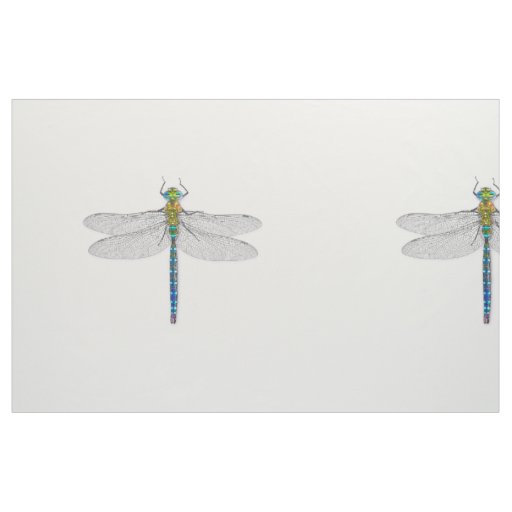Dragonfly—choose color background! fabric