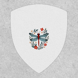 Dragonfly Christmas T-Shirt_1 (1) Patch