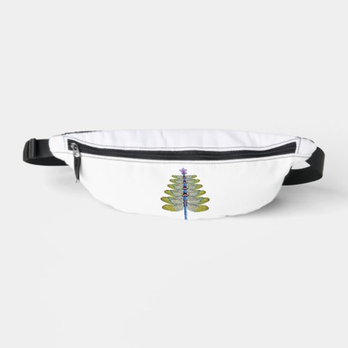 Dragonfly Christmas Tree Christmas insect Lover Fanny Pack