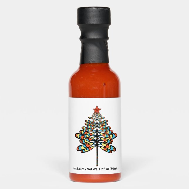 dragonfly christmas tree             hot sauces (Front)
