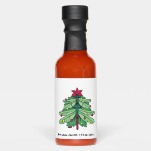 Dragonfly Christmas Tree Hot Sauces