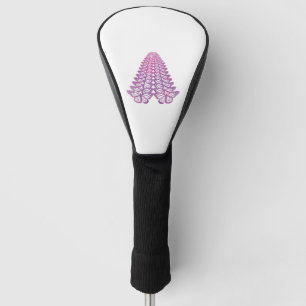 dragonfly christmas tree shirt butterfly golf head cover