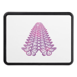 dragonfly christmas tree shirt butterfly hitch cover