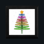 Dragonfly Christmas Tree Shirt Insect Lover Xmas C Gift Box<br><div class="desc">Dragonfly Christmas Tree Shirt Insect Lover Xmas C</div>