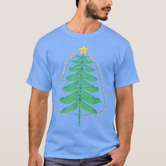 Dragonfly Christmas Tree Xmas Gifts Dragonfly Lov T-Shirt