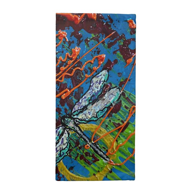 Dragonfly Cloth Napkin Set (Half Fold)