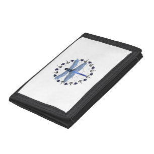 Dragonfly Clothing Dragonfly Sweatshirt Mandala Tri-fold Wallet