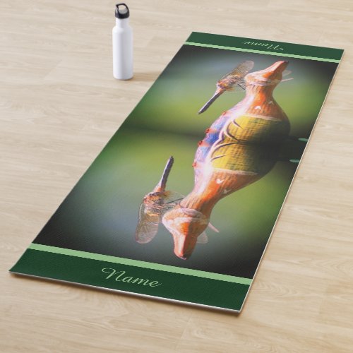 Dragonfly Co Pilot Insect Personalized Yoga Mat