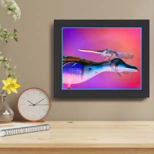 Dragonfly Co Pilot Nature Abstract Framed Art