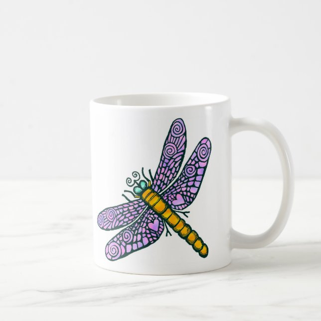 Dragonfly Coffee Mug (Right)