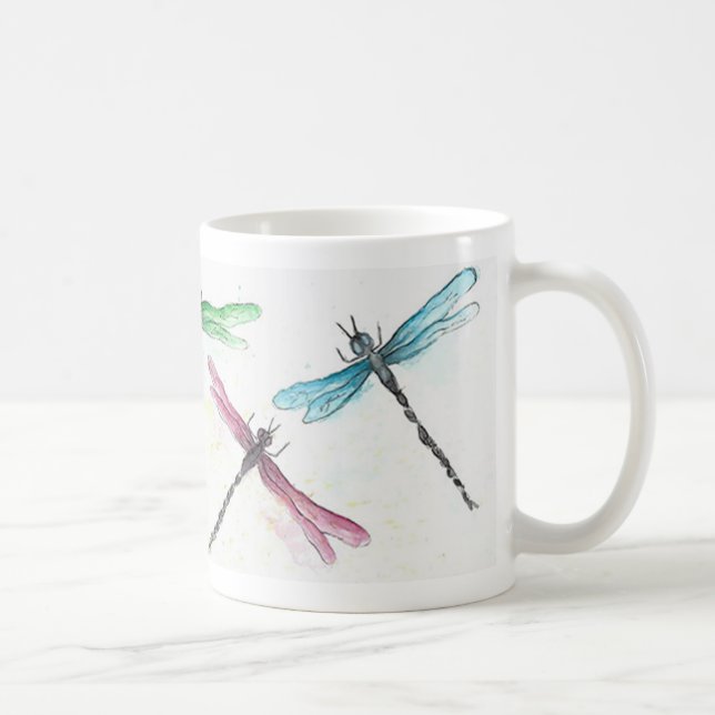 Dragonfly coffee mug (Right)