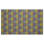 Dragonfly Collage Fabric