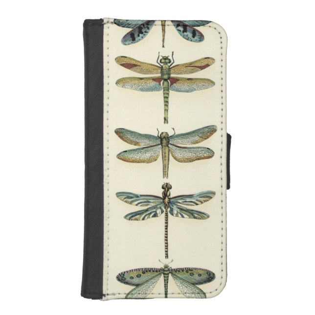 Dragonfly Collection by Chariklia Zarris iPhone Wallet Case (Front)