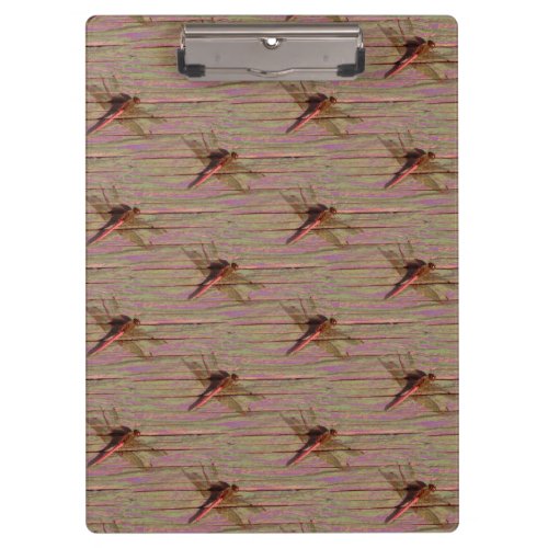Dragonfly Colorful Clipboard