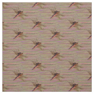 Dragonfly Colorful Fabric