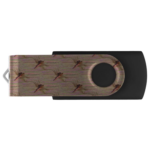 Dragonfly Colorful Flash Drive (Back)