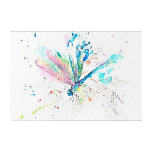 Dragonfly Colorful Gift  Cute Gift For Mother Day Acrylic Print