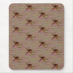 Dragonfly Colorful Mouse Pad