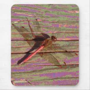 Dragonfly Colorful Mouse Pad