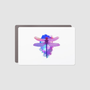 Dragonfly colorful picture Gift idea Car Magnet