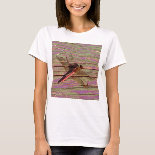 Dragonfly Colorful T-Shirt (Front)