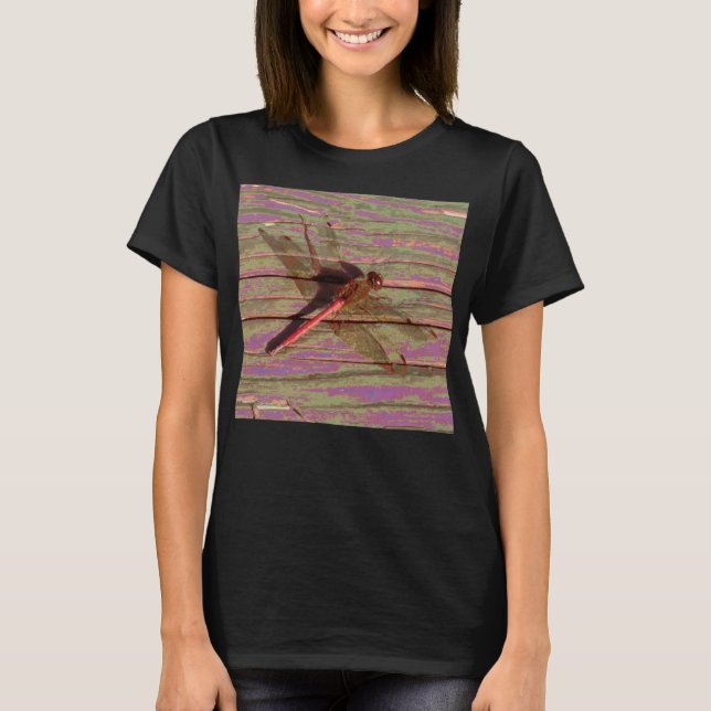 Dragonfly Colorful T-Shirt (Front)