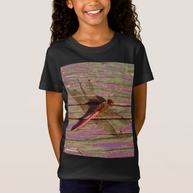 Dragonfly Colorful T-Shirt (Front)