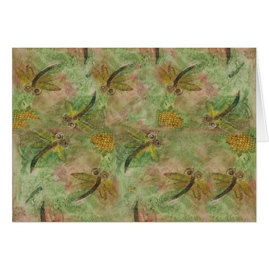 Dragonfly Cotton Candy Cards (Front Horizontal)