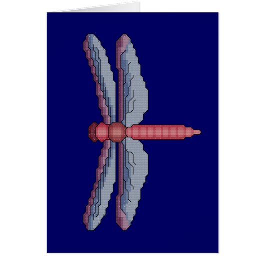 Dragonfly Cross Stitch Cards (Front)
